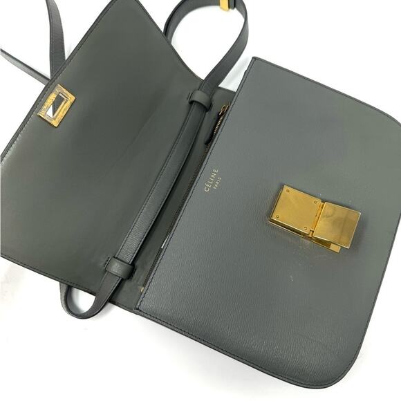 Celine Classic Box Bag – Medium Grey Calfskin, Phoebe Philo Era - Picture 7 of 16